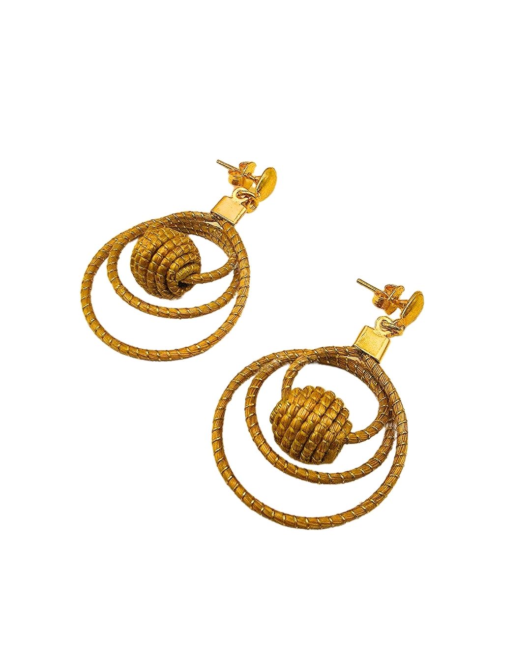Golden Orbit Earrings