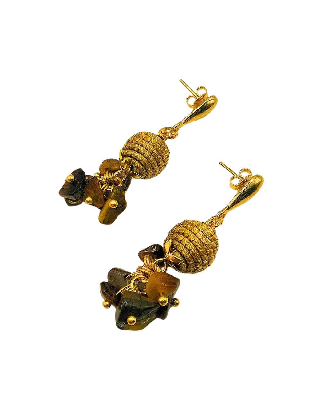 Earth Sapphire Earrings