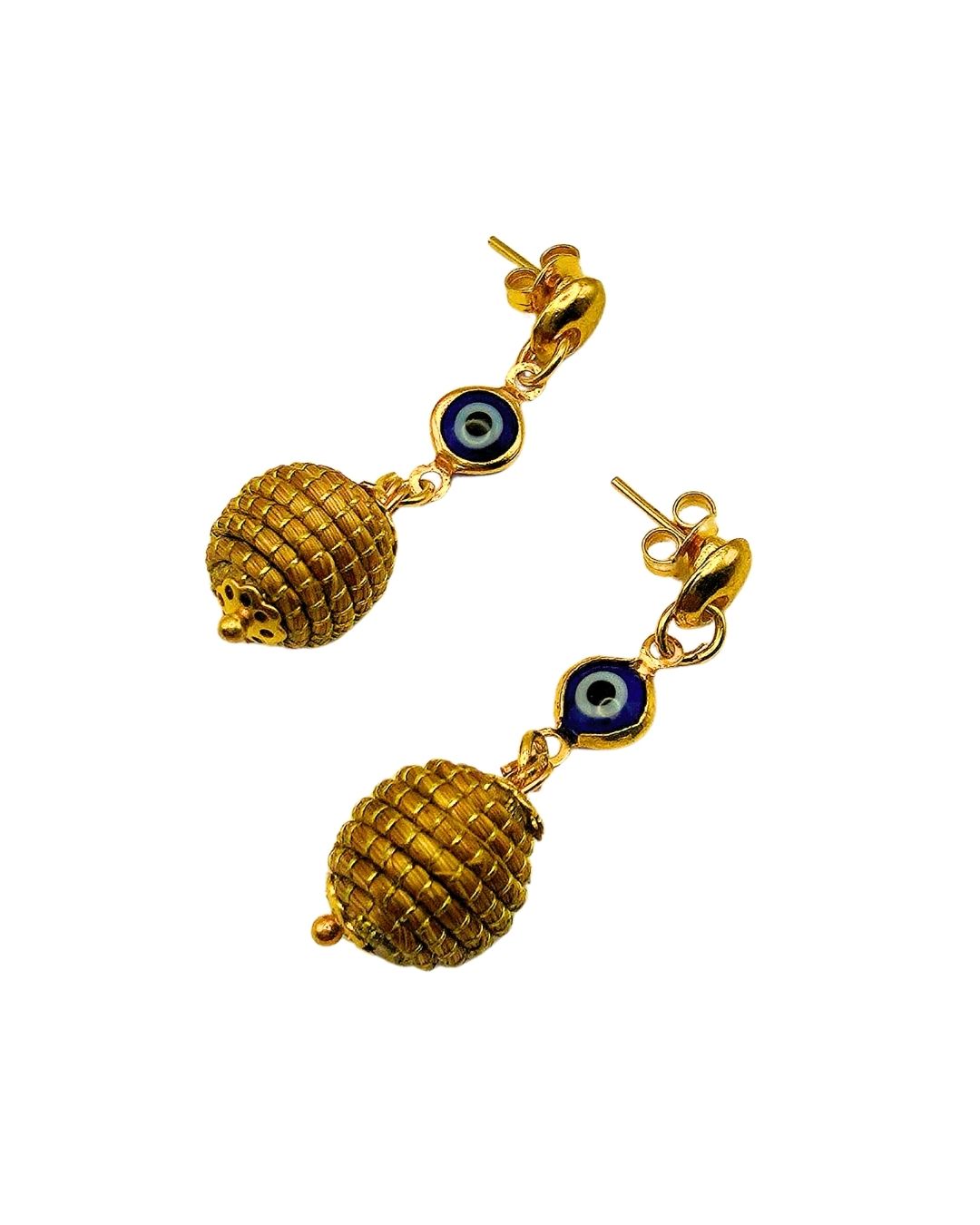 Solar Eye Earrings