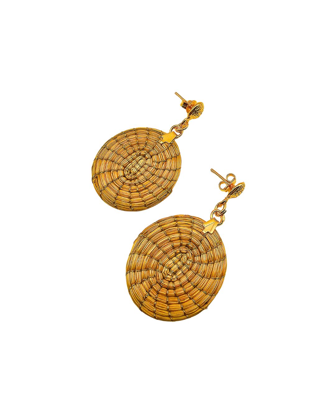 Golden Sun Earrings