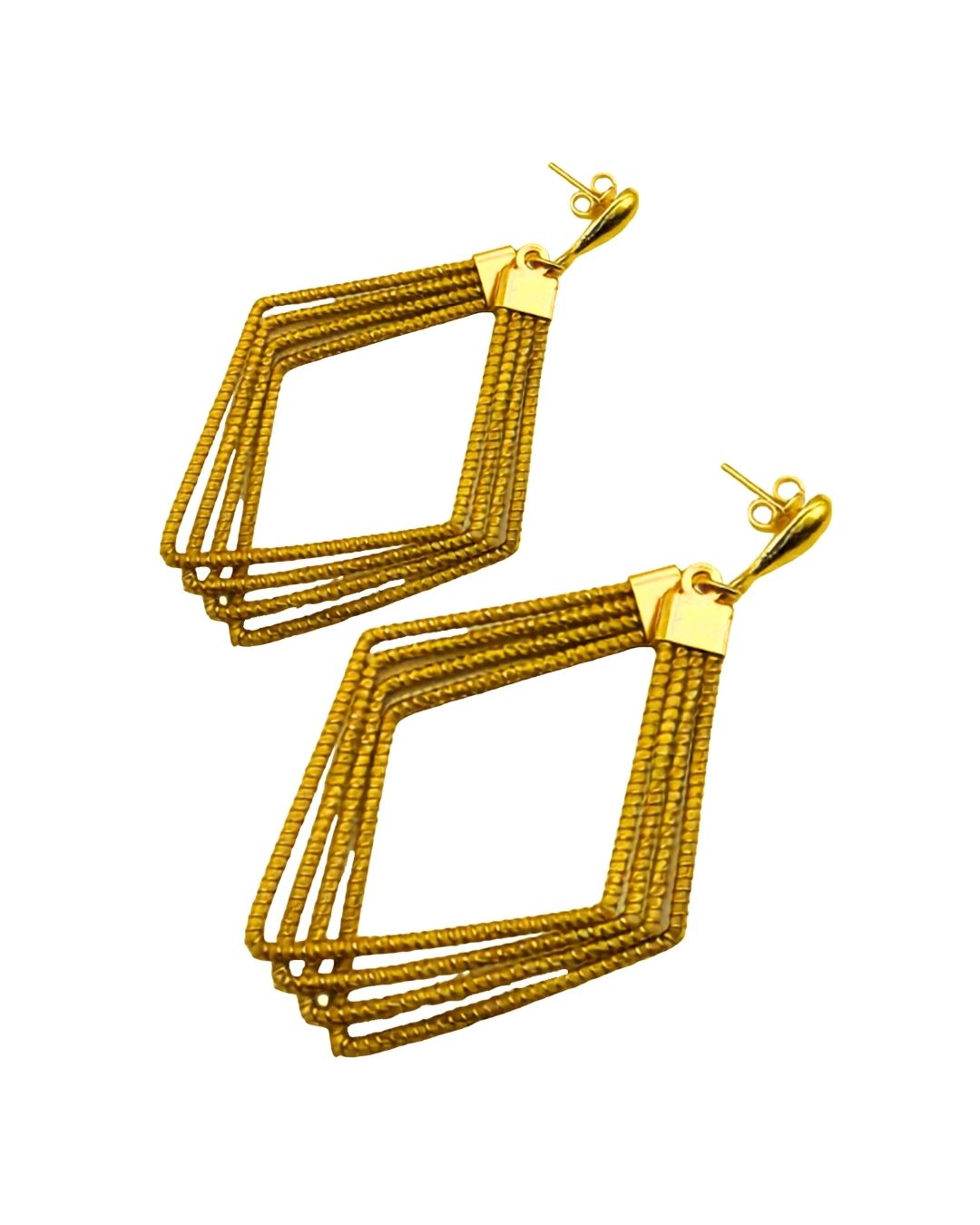 Golden Prism Earrings