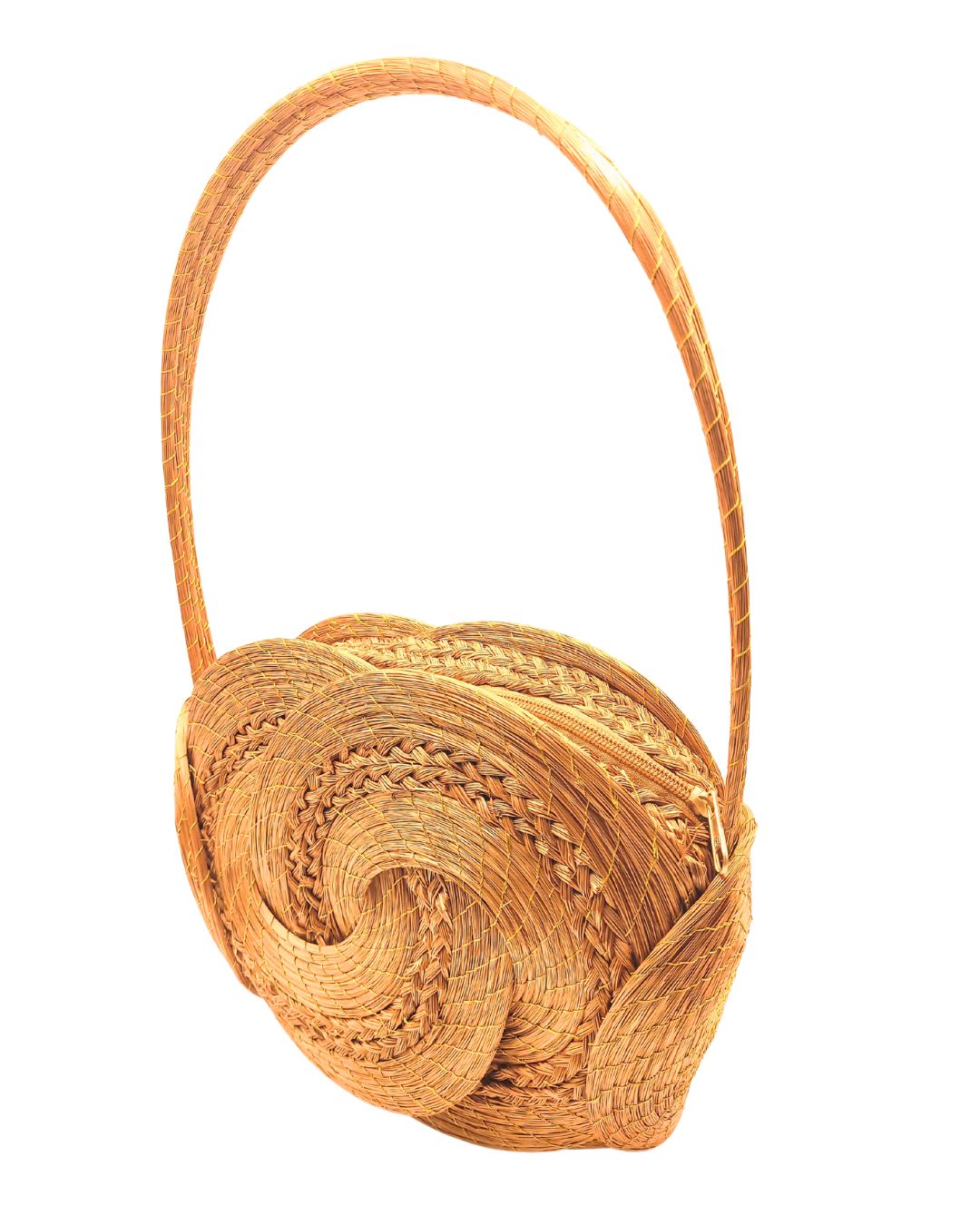 Golden Grass Twisted Bag