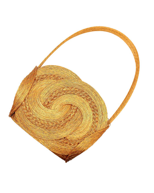 Golden Grass Twisted Bag