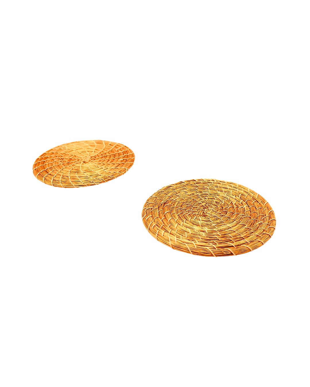 Golden Grass Coasters