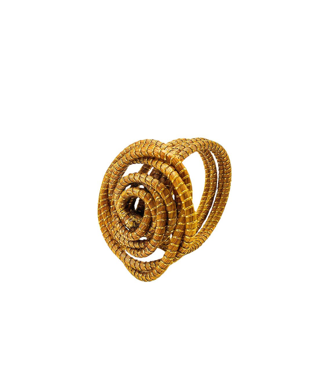 Golden Spiral Ring