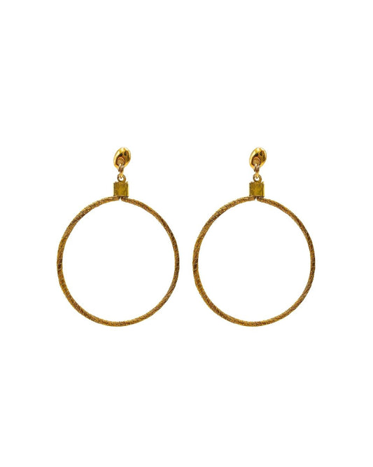 Golden Aura Earrings