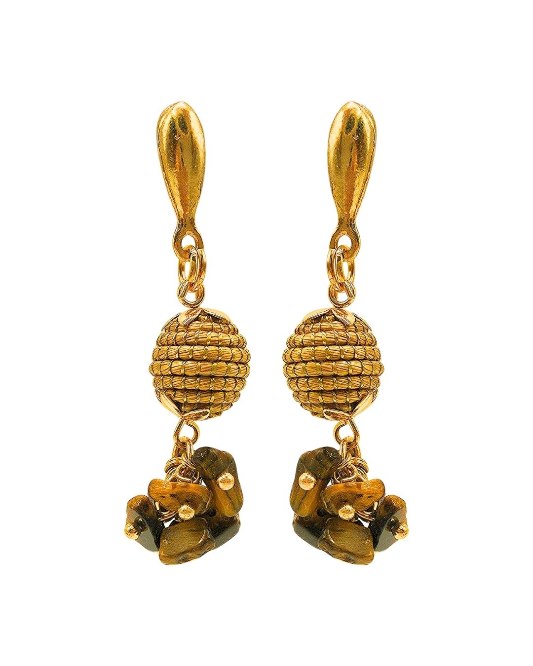 Earth Sapphire Earrings