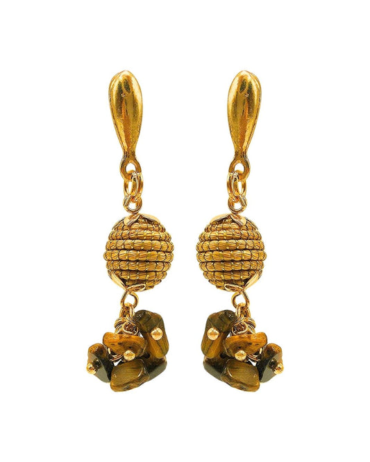 Earth Sapphire Earrings
