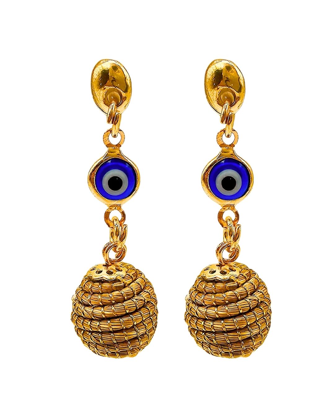 Solar Eye Earrings