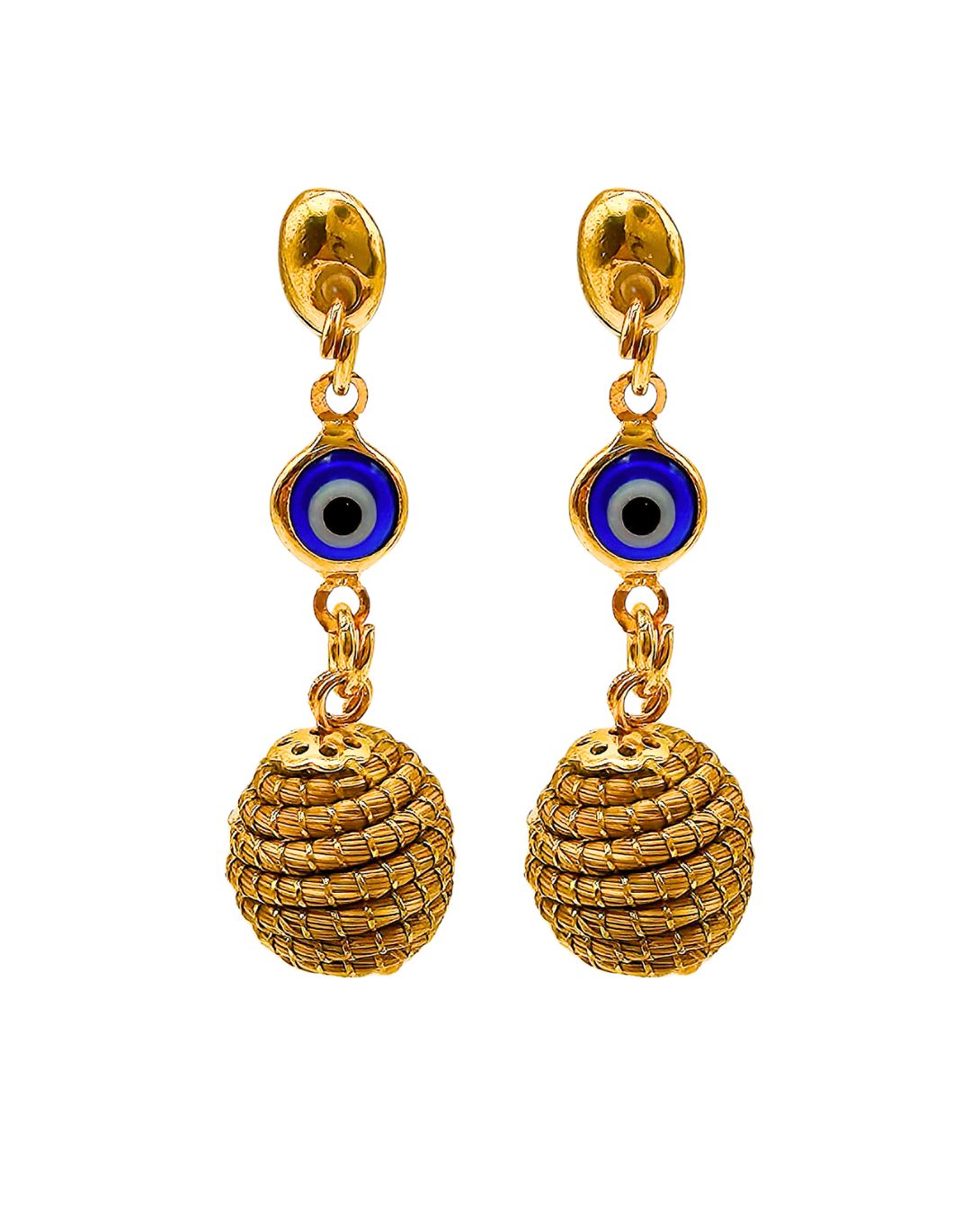 Solar Eye Earrings