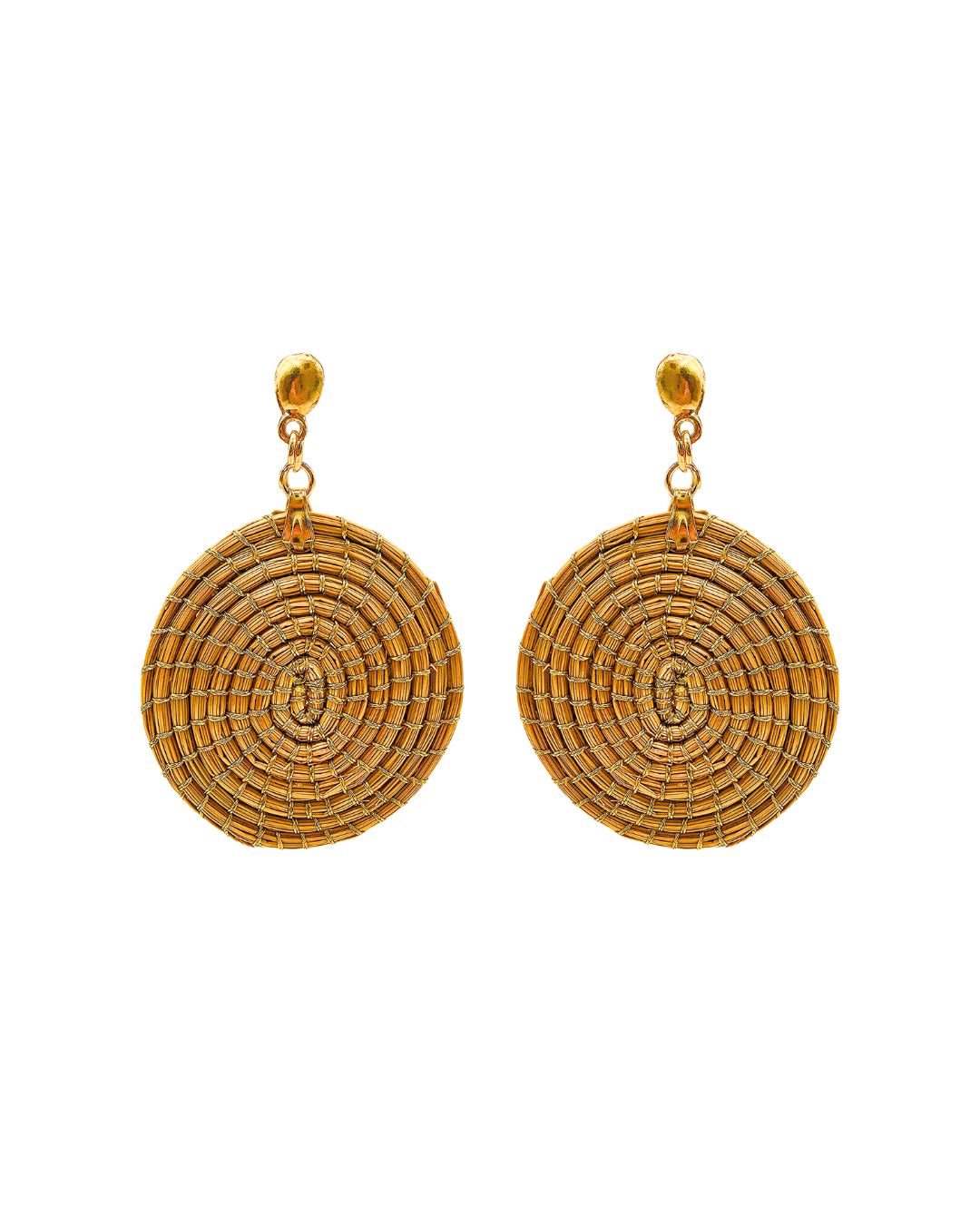 Golden Sun Earrings
