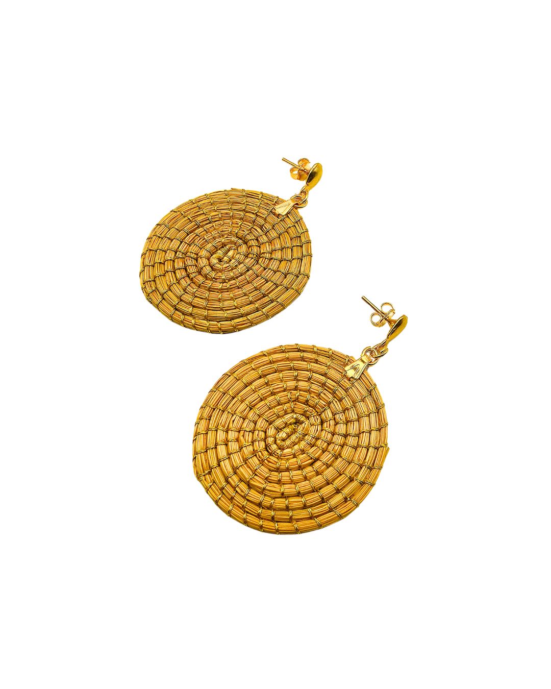 Golden Sun Earrings