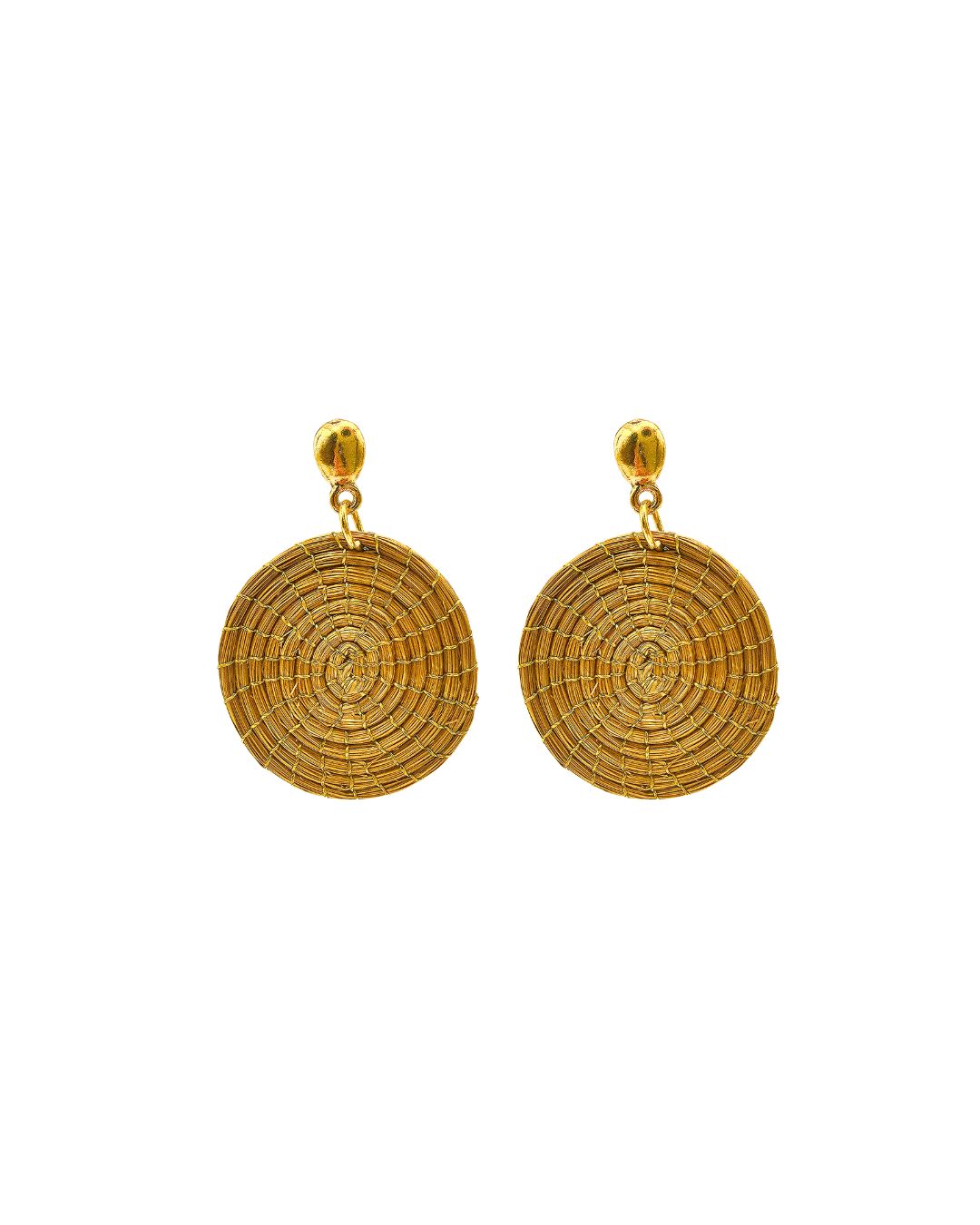 Golden Sun Earrings