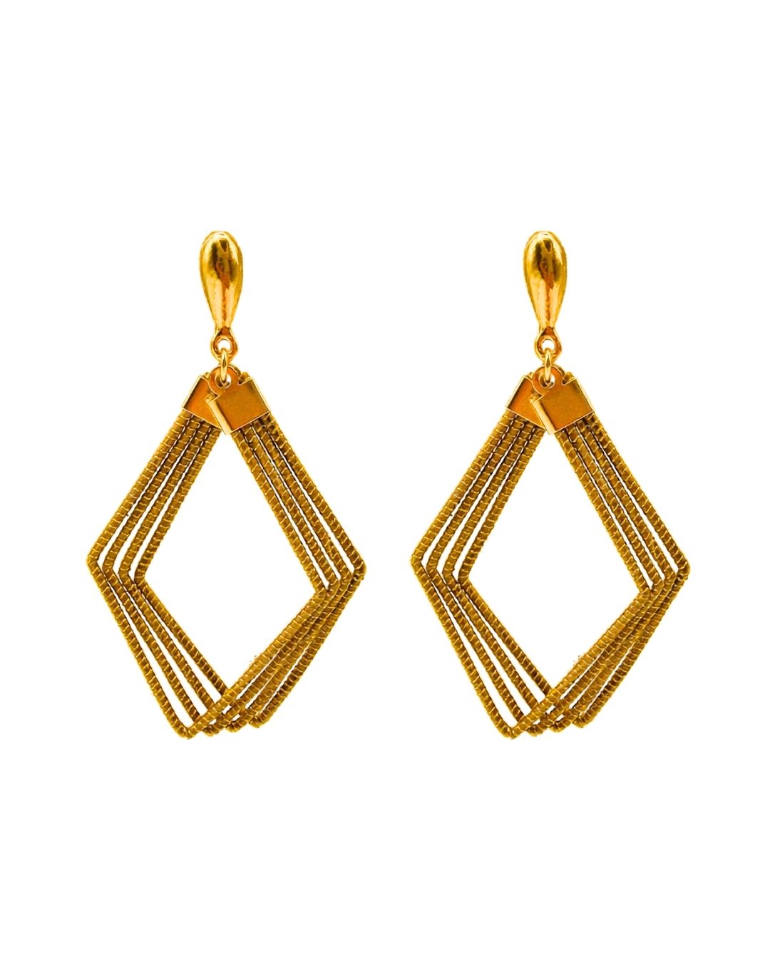 Golden Prism Earrings