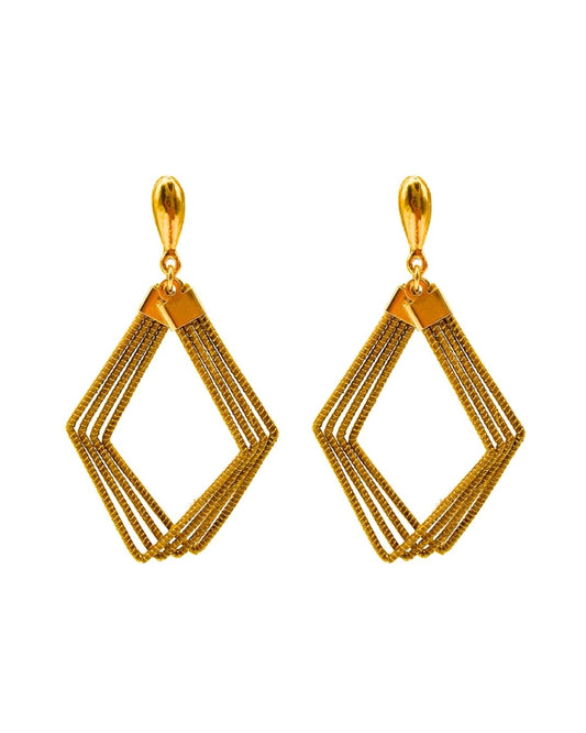 Golden Prism Earrings