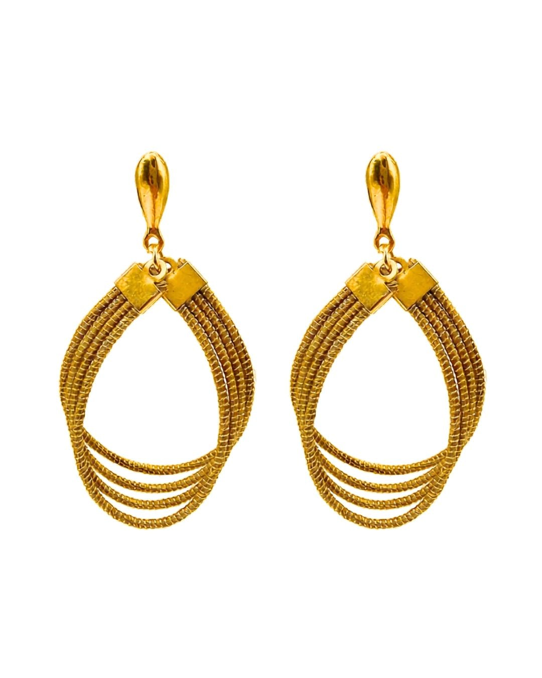 Golden Aura Earrings