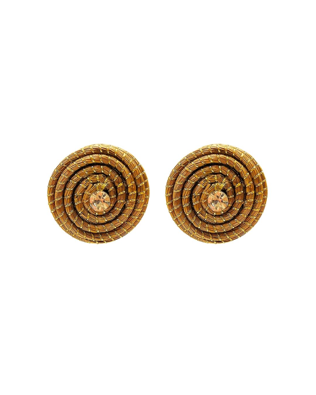 Crystal Solar Earrings