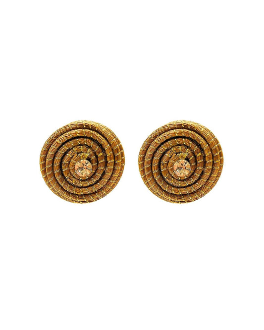 Crystal Solar Earrings