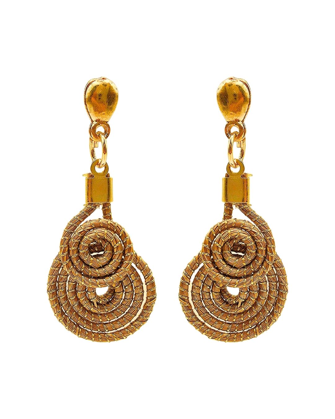Golden Aura Earrings