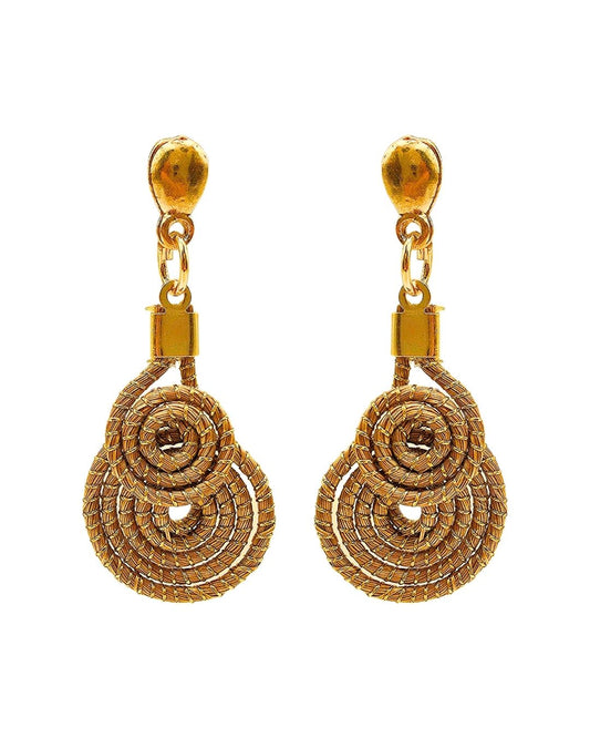 Golden Aura Earrings