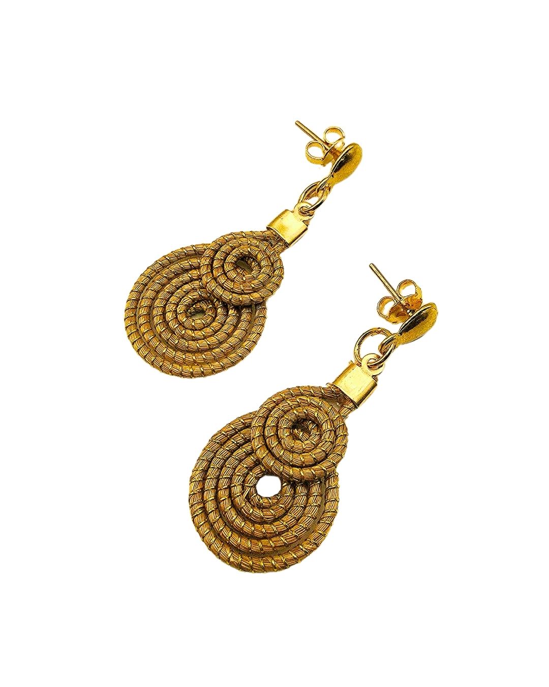 Golden Aura Earrings