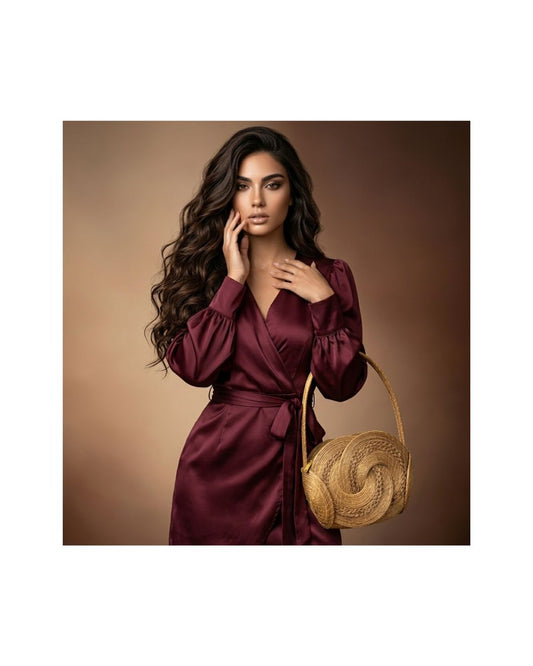Golden Grass Twisted Bag