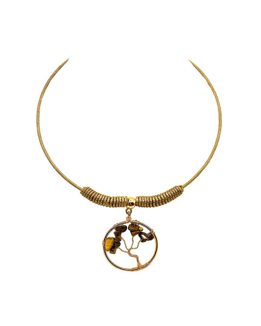 Golden Tree of Life Necklace