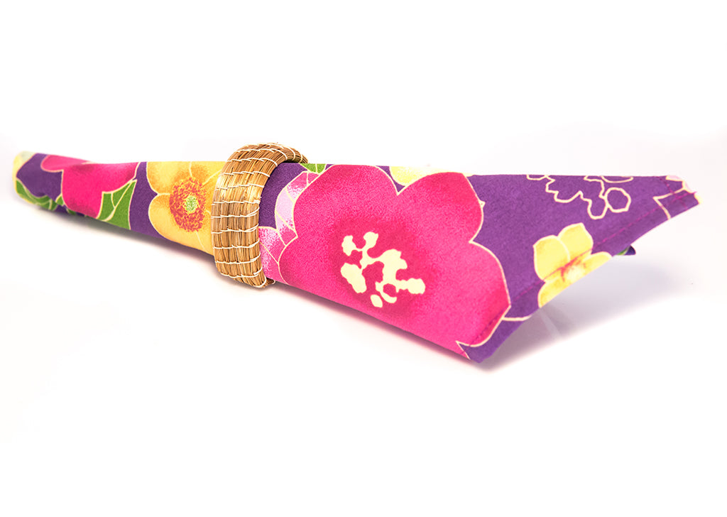 Golden Grass Napkin Holders
