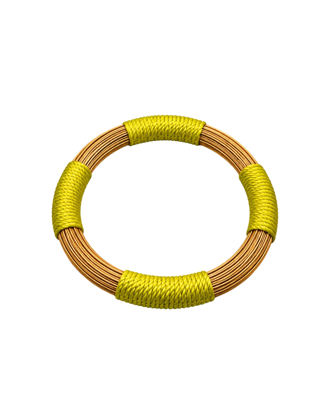 Forest Circles Golden Grass Bracelet