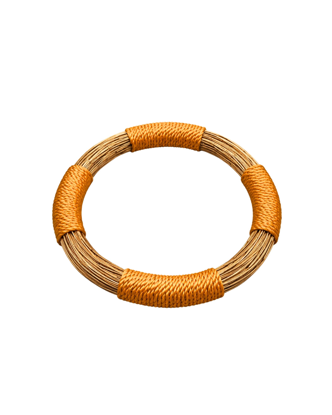 Forest Circles Golden Grass Bracelet