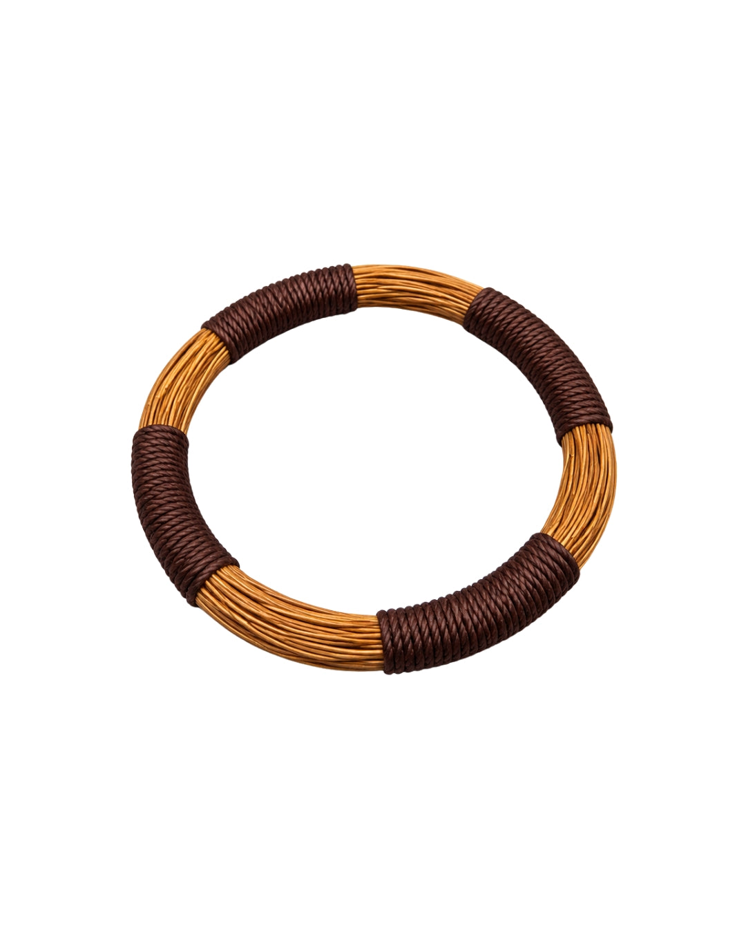 Forest Circles Golden Grass Bracelet