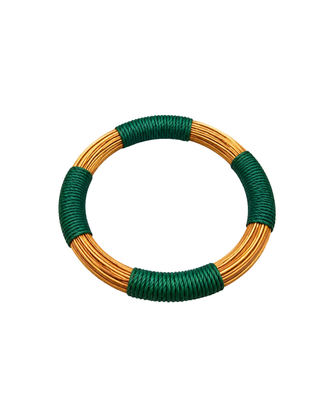 Forest Circles Golden Grass Bracelet
