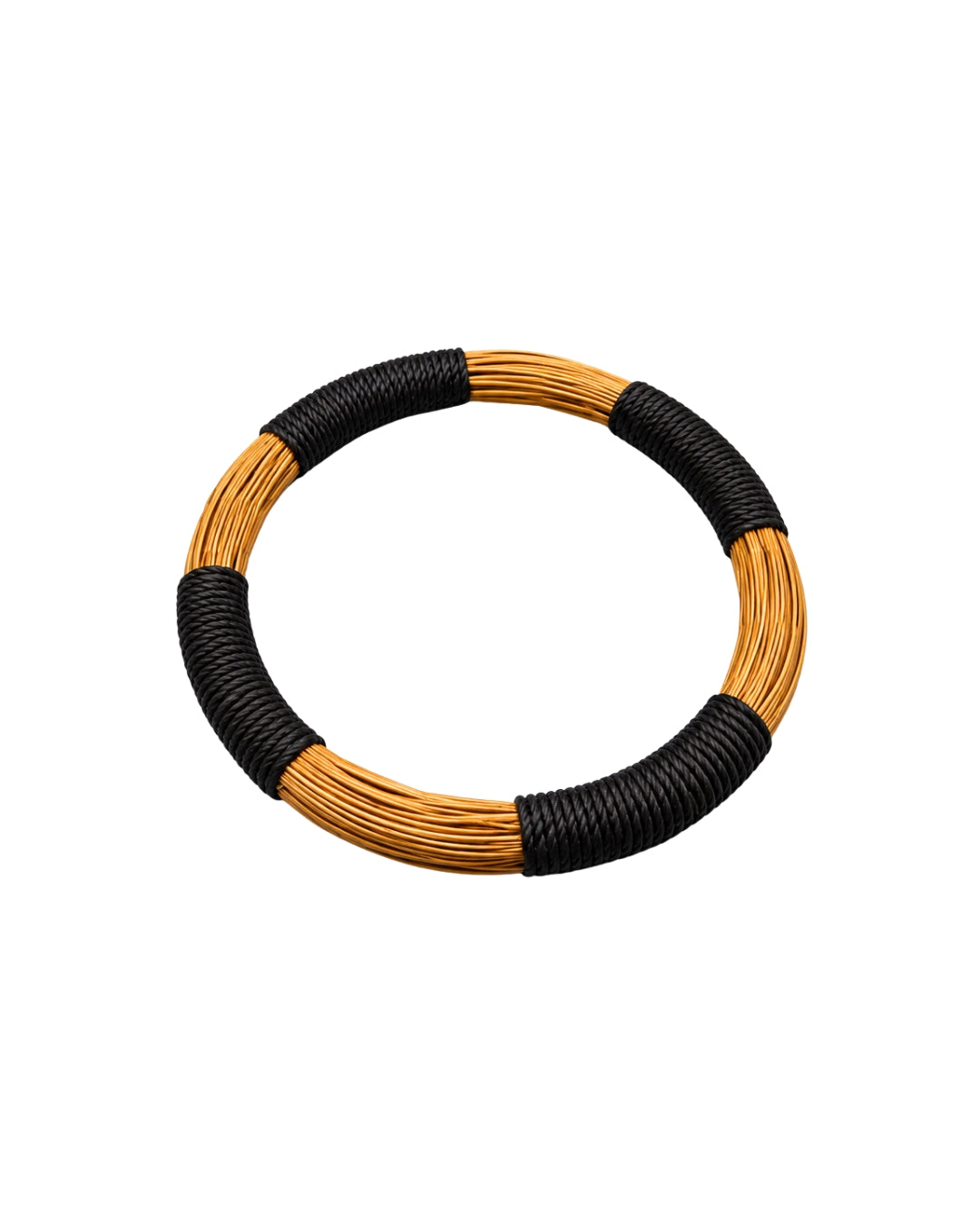 Forest Circles Golden Grass Bracelet