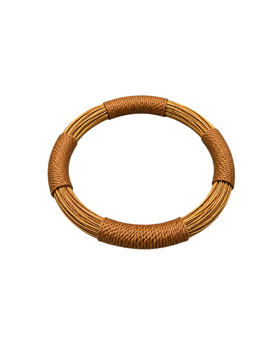 Forest Circles Golden Grass Bracelet