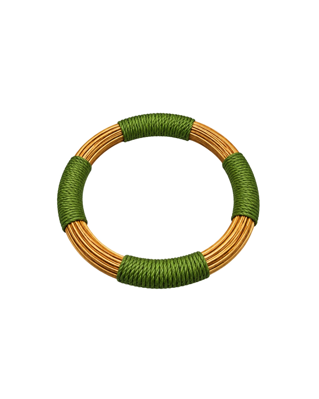 Forest Circles Golden Grass Bracelet