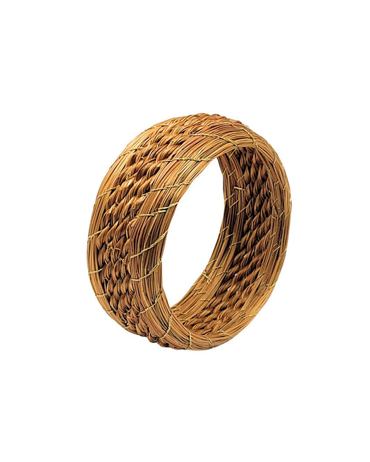 Golden Grass Braided Bracelet